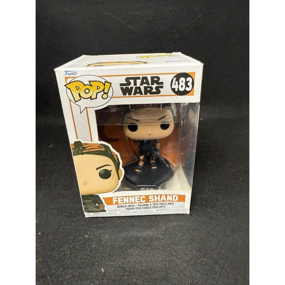 Star Wars Funko Pop Lot Merrin Cad Bane Krrsantan Reva Fennec Mandalorian Lot 10